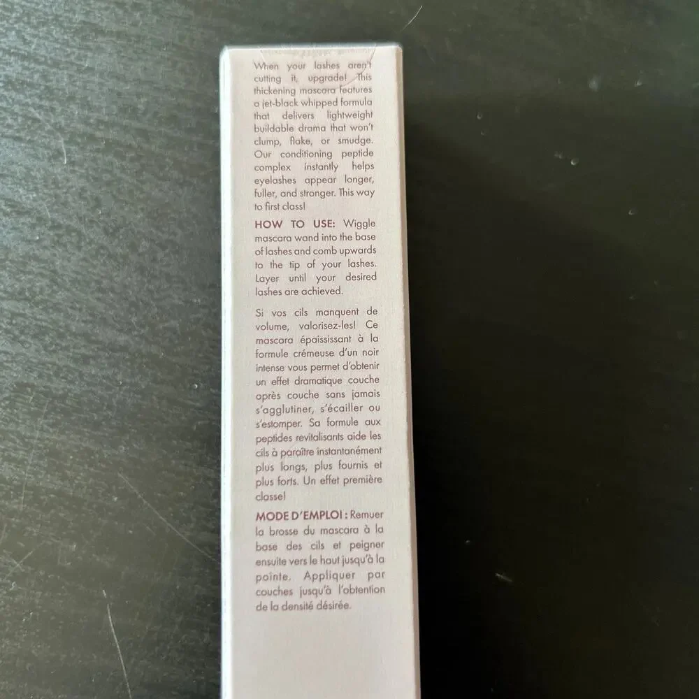 Wander Beauty Upgraded Lashes Treatment Mascara, (JET BLACK) 0.31 oz